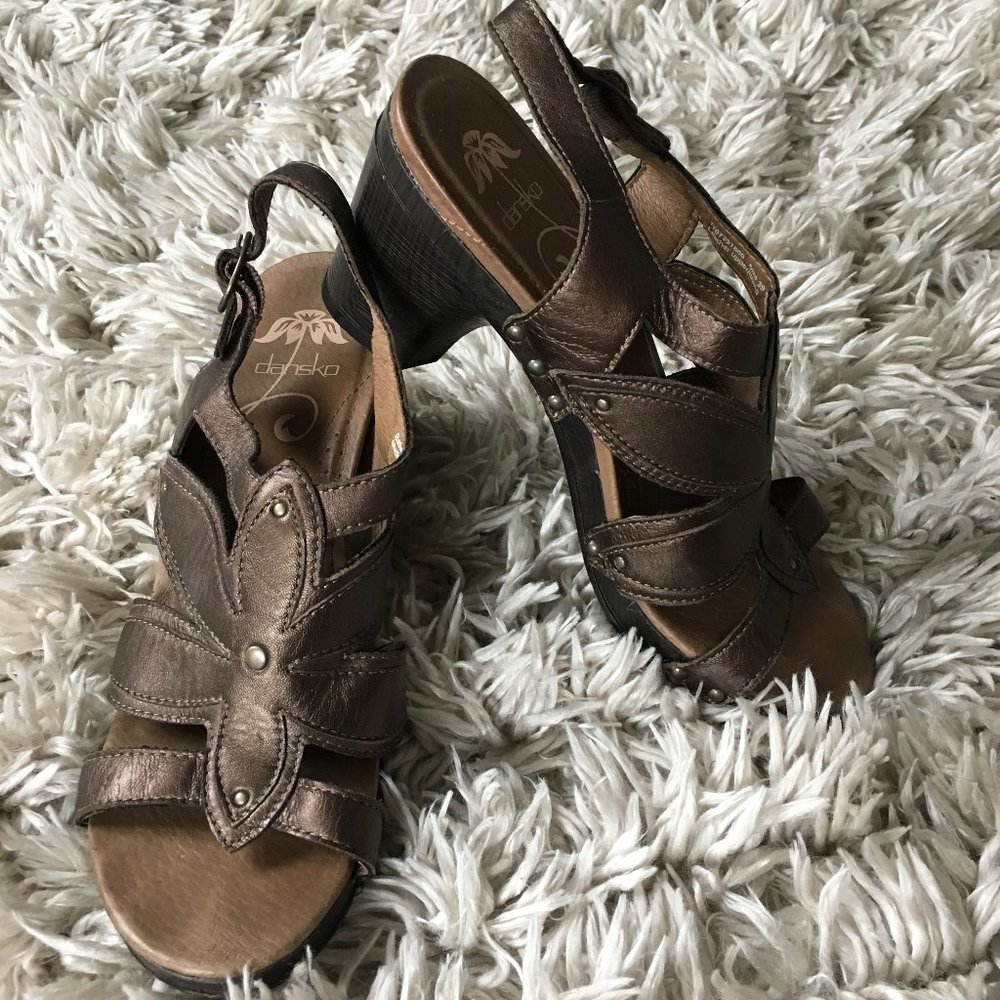 Dansko Nina Leather Sandals - size 39